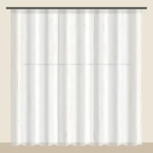 Snow White linen-look sheer curtain DF 260-30