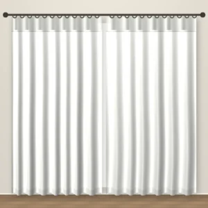 Snow White Plush blackout curtain DF 122-34