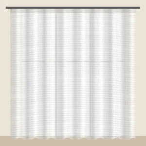 Snow White textured sheer curtain DF 702-13