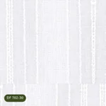 Snow White striped textured sheer curtain DF 702-30 fabric swatch close-up