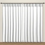 Snow White Timeless blackout curtain DF 117-07