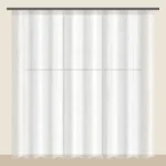 Snow White voile sheer curtain DF 260-34