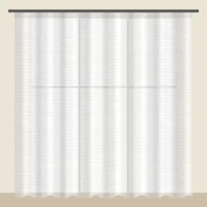 Snow White voile sheer curtain DF 702-21