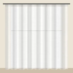 Snow White voile sheer curtain DF 702-40