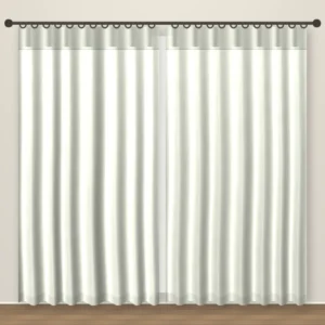 Soft Cream Deluxe blackout curtain DF 121-18