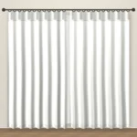Soft White Simply Linens linen curtain DF 212-03