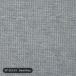 Steel Grey Plush blackout curtain DF 122-24 fabric swatch