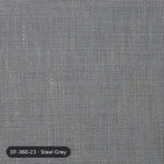 Steel Grey Tweed Linens linen curtain DF 360-23 fabric swatch