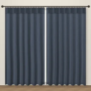 Steel Navy Timeless blackout curtain DF 117-39