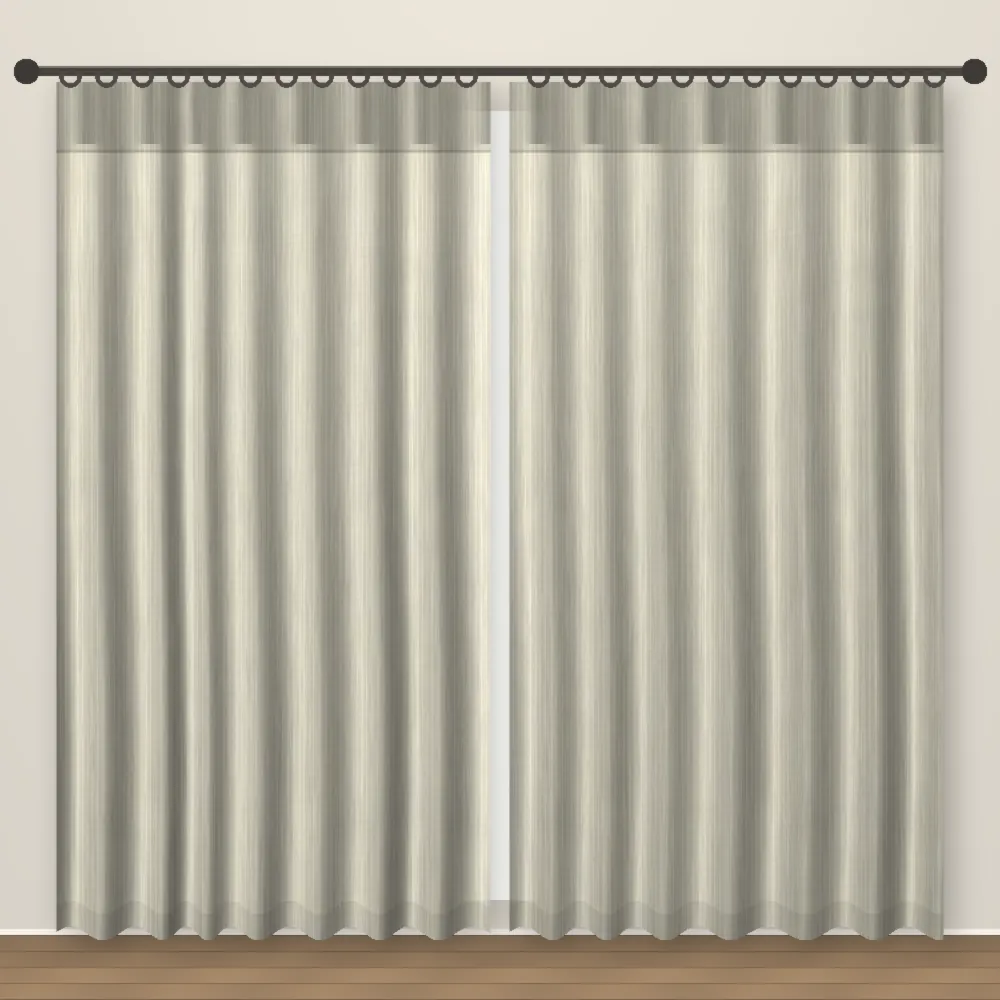 Stone Plush blackout curtain DF 122-22