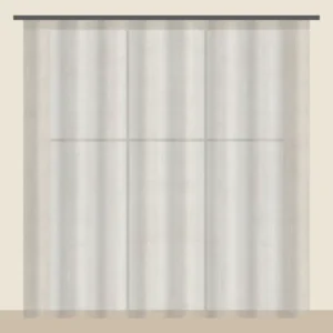 Stone voile sheer curtain DF 702-53