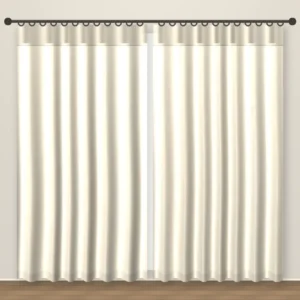 Vanilla La Mode Linen Curtain DF 351-06